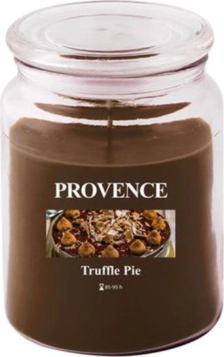 Scented glass candle PROVENCE truffle pie 95 h