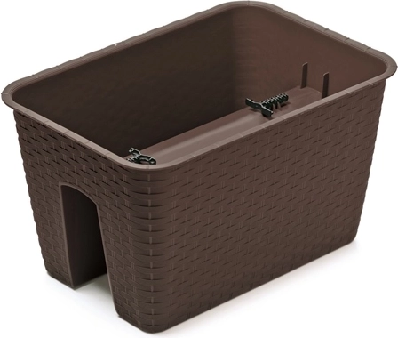 Ratolla Railing Planter 40 cm, umbra