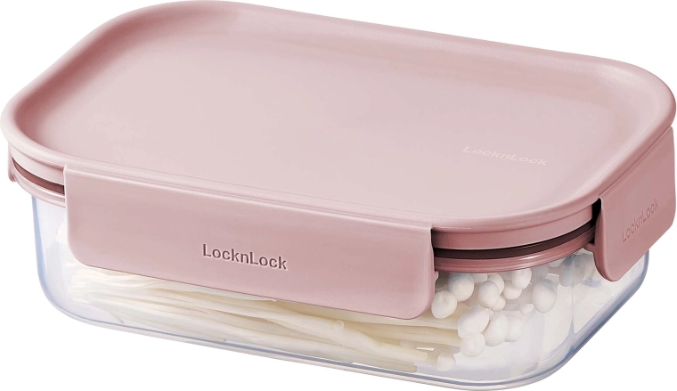 Maisto dėžutė maistui LocknLock Classic plus 910 ml šviesiai rožinė