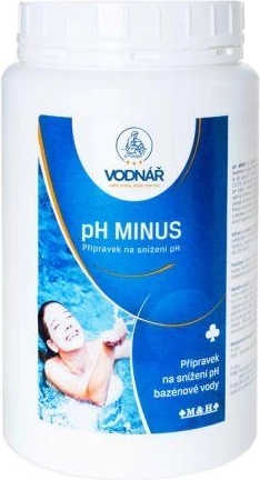 Mišinys baseino vandens pH mažinimui VODNÁŘ 1,5 kg