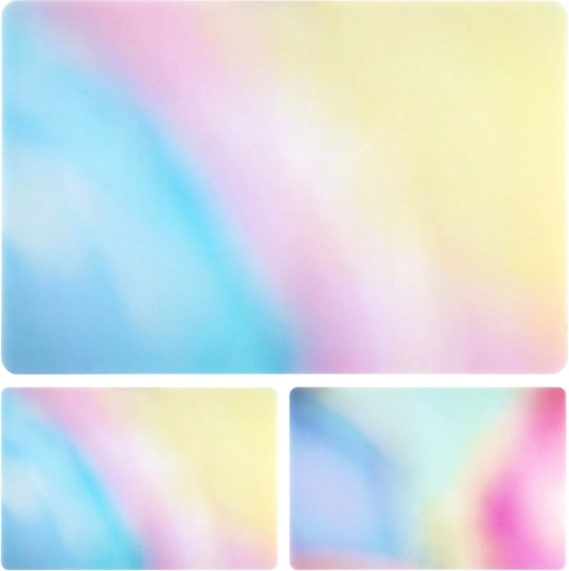 Pastel table placemat 43.5 × 28.5 cm