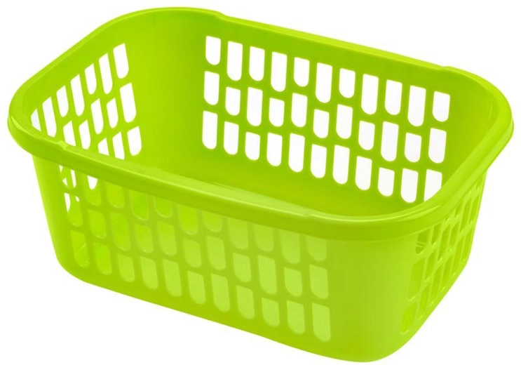 Plastikinis daiktų laikymo krepšelis HEIDRUN 39 × 28 × 16 cm, spalvų derinys