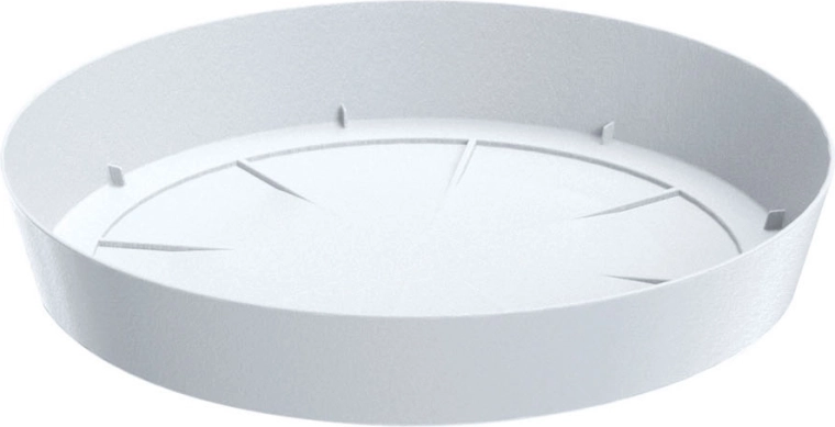 Plastic Saucer for Flowerpot LOFLY 12.5 cm White