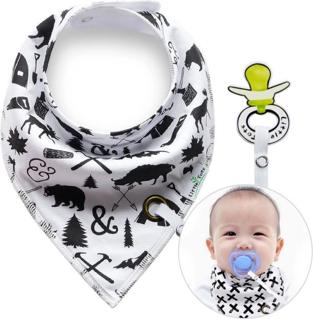 Seilinukas su žinduko segtuku Miško gyvūnai