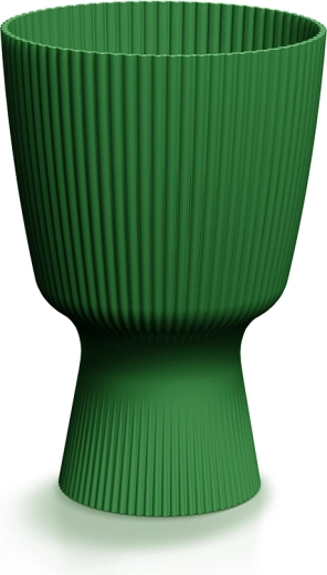Milly Round Flower Pot 18.8 cm dark green