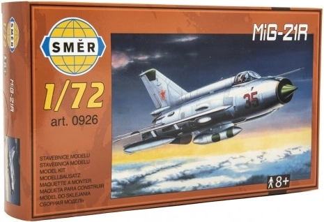 Realistinis MiG-21R lėktuvo modelis masteliu 1:72