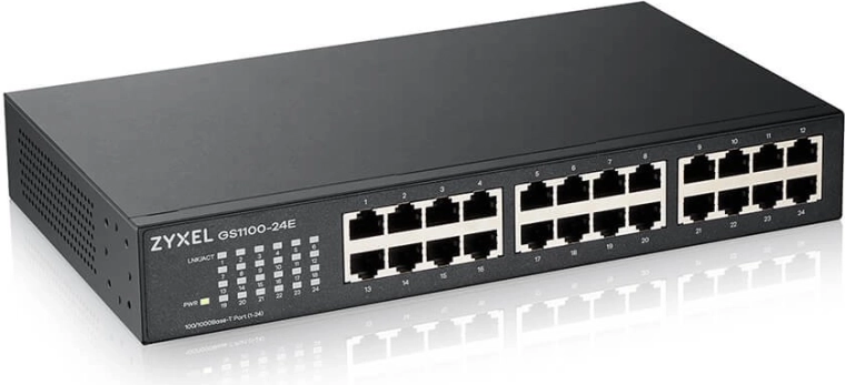 Zyxel GS1100-24E gigabit unmanaged 24-port switch