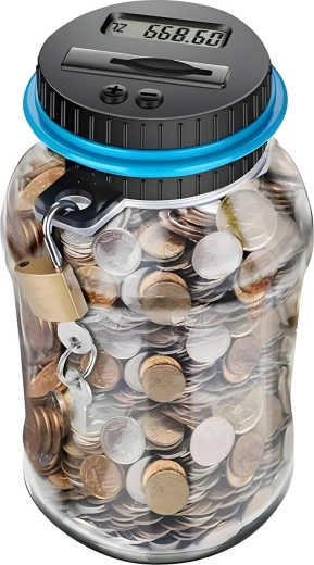Renew Force digital coin bank with coin counter 1.8 L - 1 piece