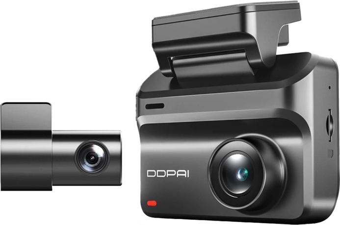 Automobilinė kamera DDPAI Z50 Pro (priekinė 4K + galinė Full HD)