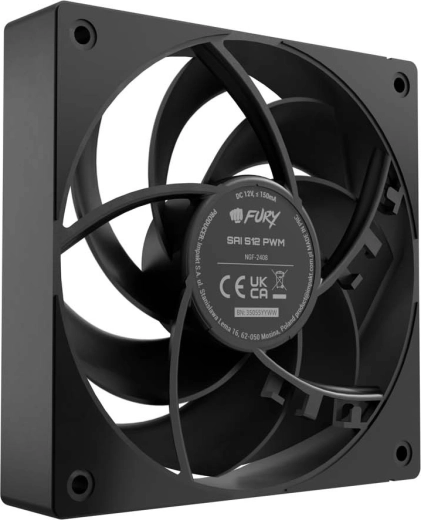 Fury Sai S12 PWM Fan Black