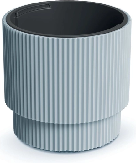 Milly Flower Pot with Insert 39.5 cm Light Grey