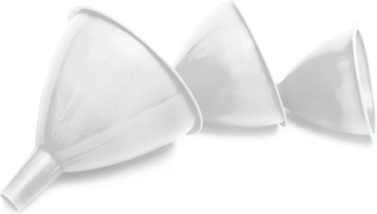 Plastikiniai piltuvėliai TORO, rinkinys 3 vnt.