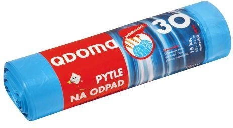 Užtraukiami šiukšlių maišai 30–35 l, 50 × 60 cm, 15 vnt.