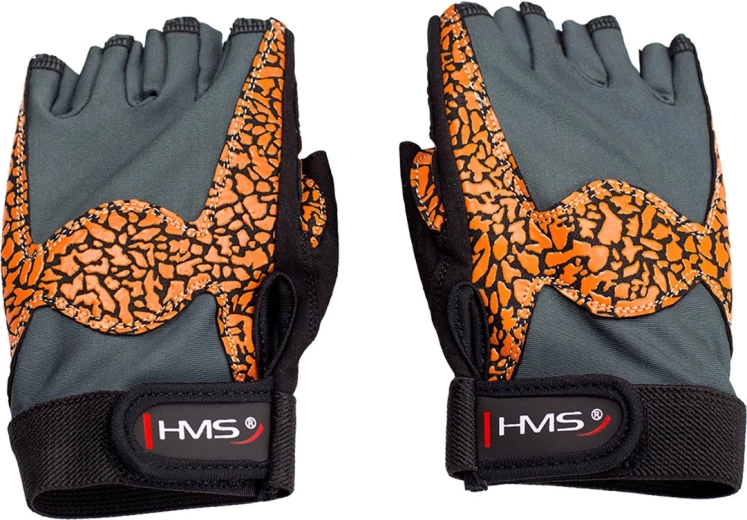 Moteriškos fitneso pirštinės HMS RST03 – Oranžinė