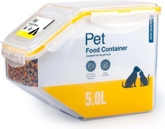 LOCK PET 5 L Pet Food Container