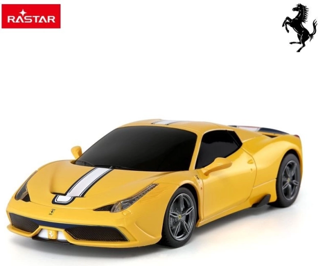 Rastar Ferrari FXX K Evo RC car 1:24 yellow - 1 piece