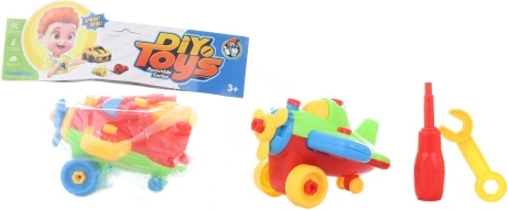 Plastinis suveržiamas lėktuvas vaikams