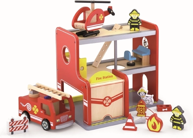 Medinė gaisrinės stotis Viga