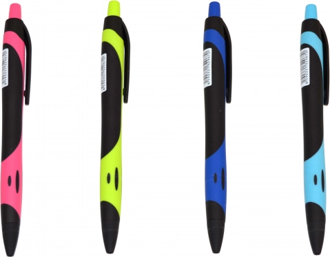 Gelinis rašiklis 1 mm sklandžiam rašymui