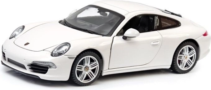 Rastar Porsche 911 Carrera S 1:24 white car model