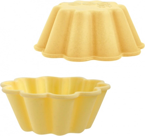 TORO Silicone Muffin Cups Flower 7.5 cm – Set of 3