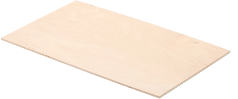 Wooden dough board from birch plywood 42 × 25 cm