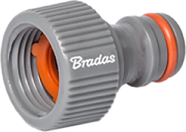 Plastic adapter with 1/2 internal thread WHITE LINE