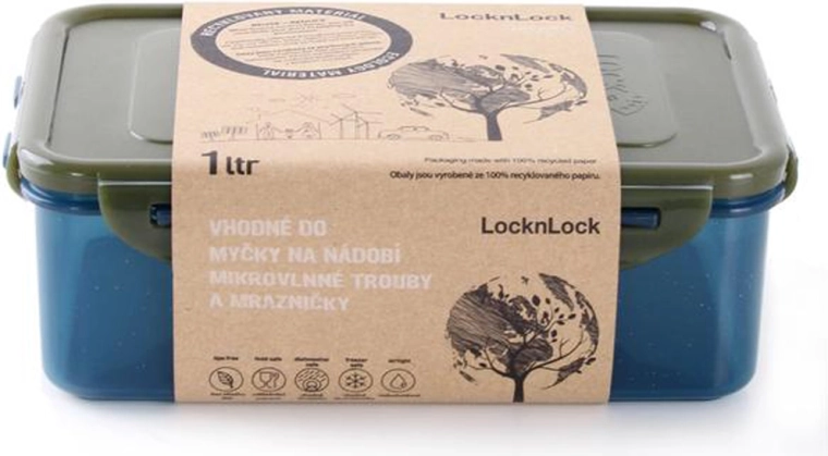 Locknlock maisto dėžutė iš perdirbamo plastiko 1000 ml