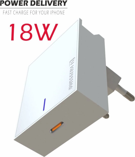 USB-C 18 W Power Delivery kroviklis Swissten