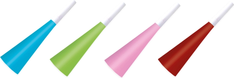 Party blowouts – set of 4 pcs
