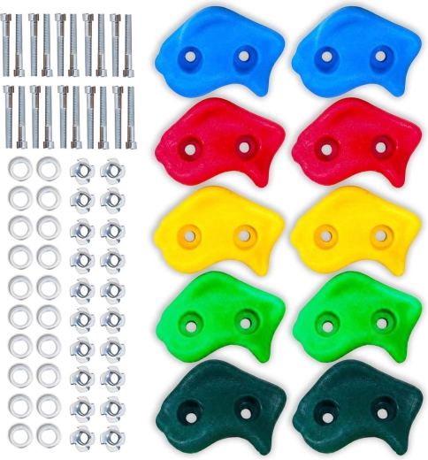 Children's Climbing Holds Renew Force CR-7, 10 Pieces