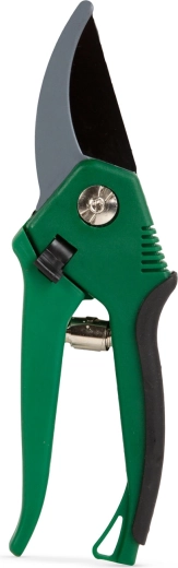 Garden pruning shears with 55 mm non-stick blade