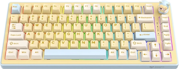Onikuma MT707 Gaming Keyboard (Yellow)