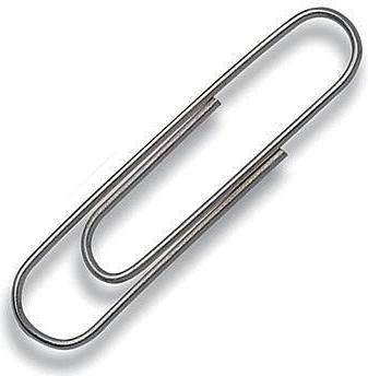 Dokumentų sąvaržėlės 33 mm, 100 vnt.