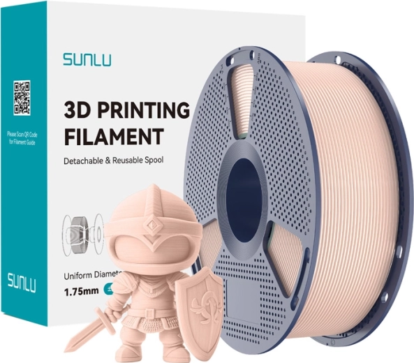 Sunlu PLA+ smėlio spalvos filamento gija