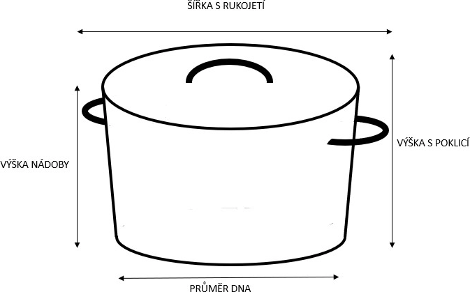 Puodas su stikliniu dangčiu Kitchisimo Bianco 24 cm