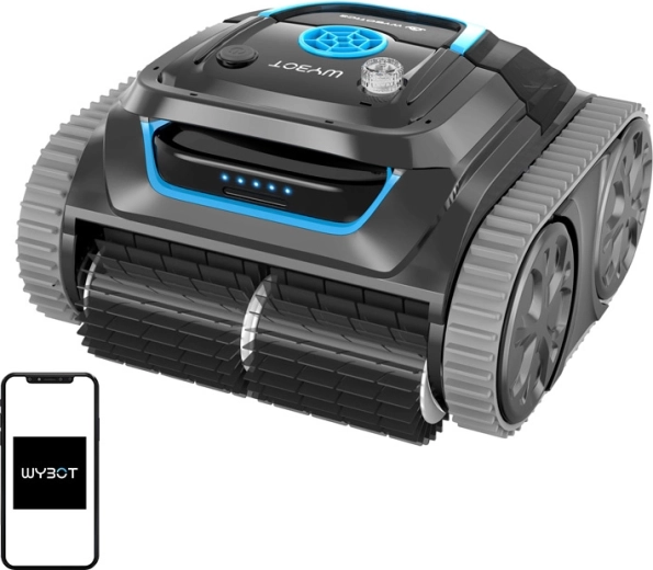 Belaidis robotas baseino siurblys Wybot S1