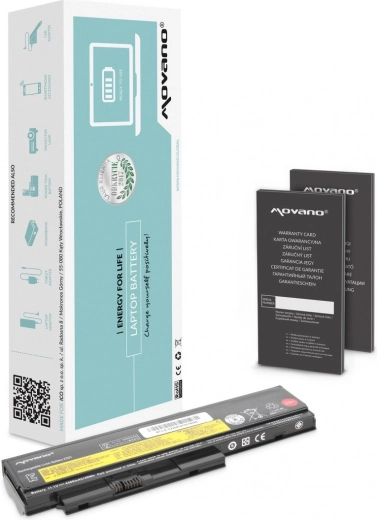 Movano battery for Lenovo ThinkPad X220/X220i/X220s/X220T 4400 mAh (48 Wh)