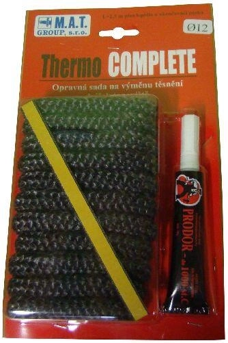 Izoliacinė sandarinimo virvelė 6 mm THERMOKOMPLET su klijų rinkiniu 2,5 m