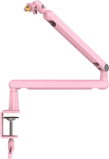 Fifine BM88 Pink desktop microphone boom arm