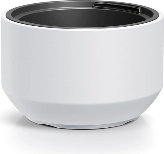 Planter with insert 29.8 cm white – modern plastic plant cover