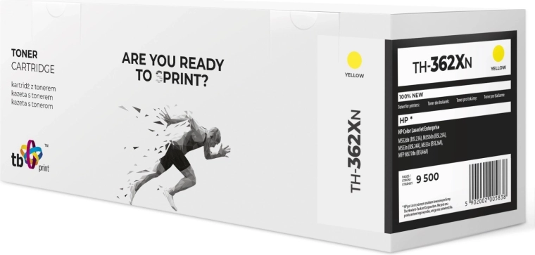 Yellow toner for HP Color LaserJet M552/M553/M577