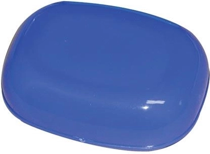 Ovalus muilo dėkliukas 11 × 8 cm, plastikas, spalvų mišinys