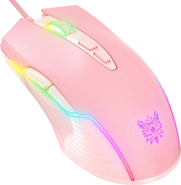 Žaidimų pelė Onikuma CW905 rožinė