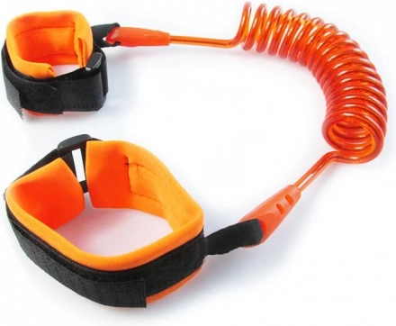 Vaikiška saugos rankinė pavadėlis – Oranžinė