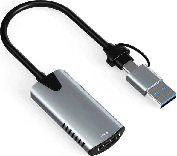 Renew Force 2-in-1 HDMI Video Capture Card (USB-A/USB-C) - 1 piece