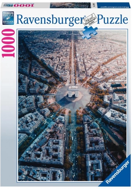Ravensburger puzzle Paris from a bird’s-eye view – 1000 pieces