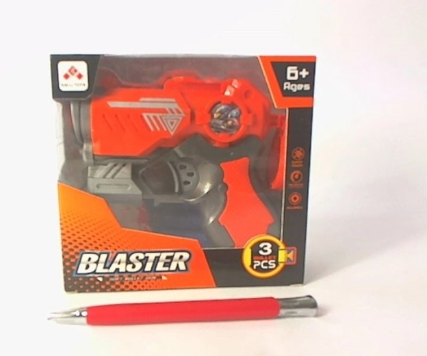 Soft foam dart gun with storage box