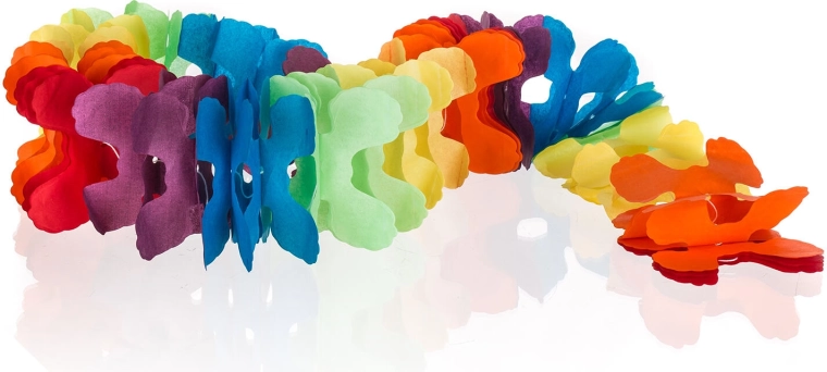 My Party paper garland 3 m