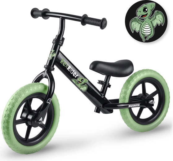 Ricokids vaikiškas balansinis dviratukas